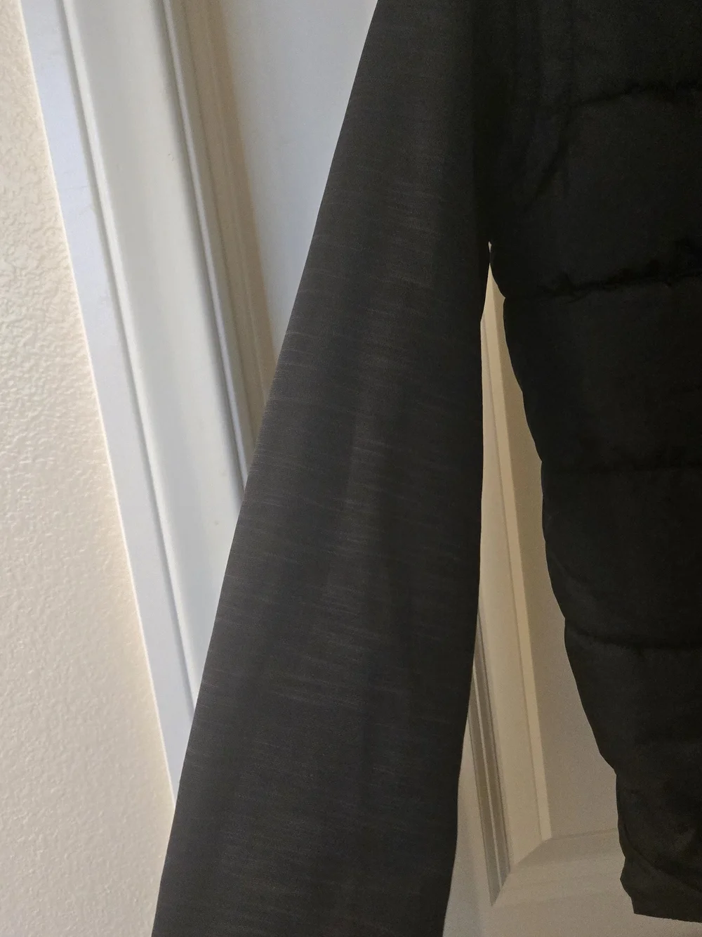 Old Navy Black Jacket with White Label